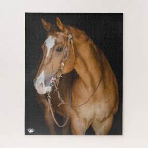 Blondine u. brach - kundengerechtes Puzzlen Puzzle