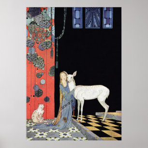 Blondine von Virginia Frances Sterrett Poster