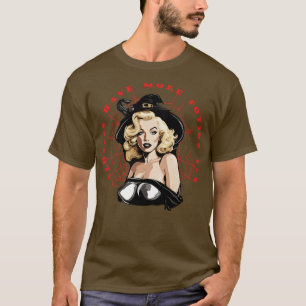 Blondinen haben mehr Halloween-Zaubertrank-Spaß T-Shirt