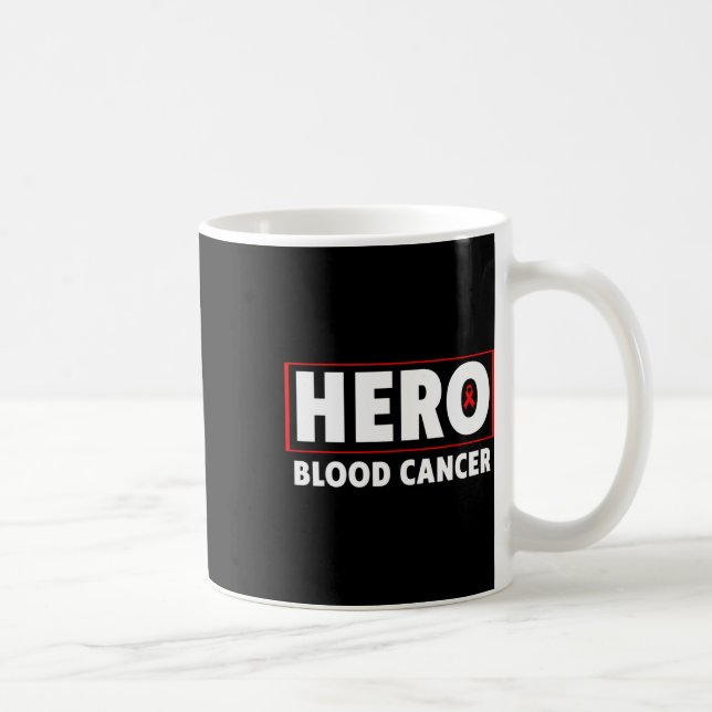 Blood Cancer - Hero Blood Cancer Awareness  Kaffeetasse (Rechts)