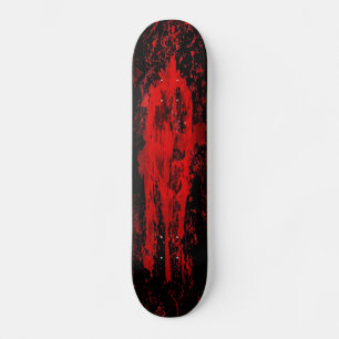 Blood Gothic Pagan Celtic Cross Skateboard