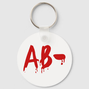 Blood Group AB - Negative #Horror Hospital Schlüsselanhänger