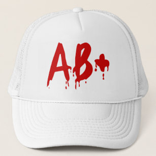 Blood Group AB+ Positive #Horror Hospital Truckerkappe
