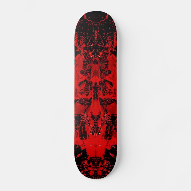Blood King Mask des Horrors Skateboard (Vorderseite)