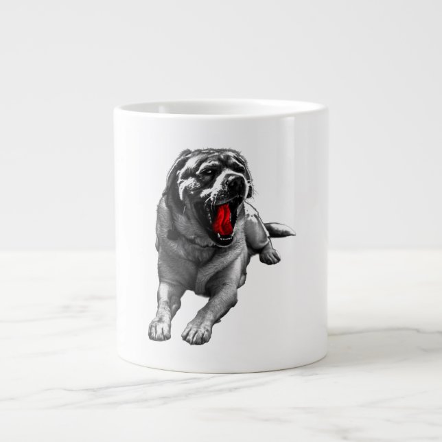 Blood Moon Howler Jumbo-Tasse (Vorderseite)