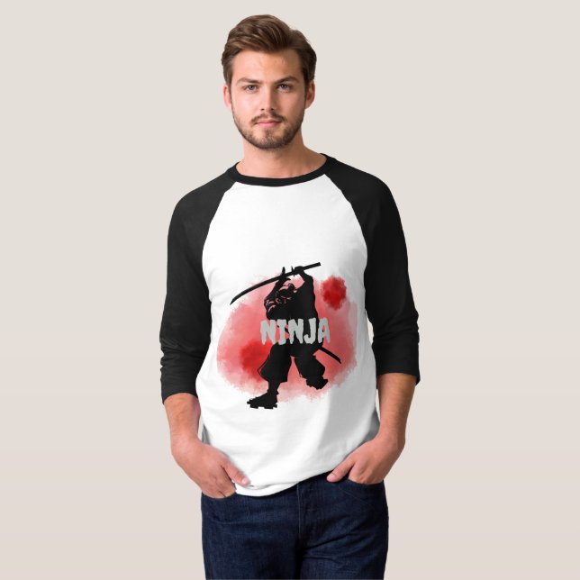 Blood Moon Ninja (Anpassen) T-Shirt (Vorne ganz)
