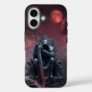 Blood Moon Throne - Dark King iPhone 16 Hülle
