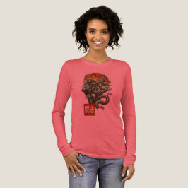 Blood Moon Yokai - Dunkle japanische Kunst Tri-Blend Shirt