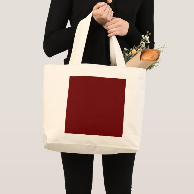 Blood Red Jumbo Tote Bag Stoffbeutel (Vorderseite (Produkt))