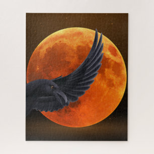 Blood Red Moon Black Raven Puzzle