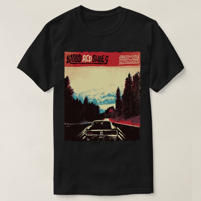 Blood Red Shoes Laura Mary Carter Steven Ansell Ro T-Shirt (Design vorne)