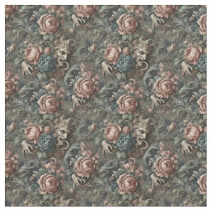 Blood Shadows Ritual - Gothic Dense Tile Stoff