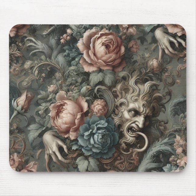 Blood Shadows Ritual - Gothic Viktorianisch Mousepad (Vorne)