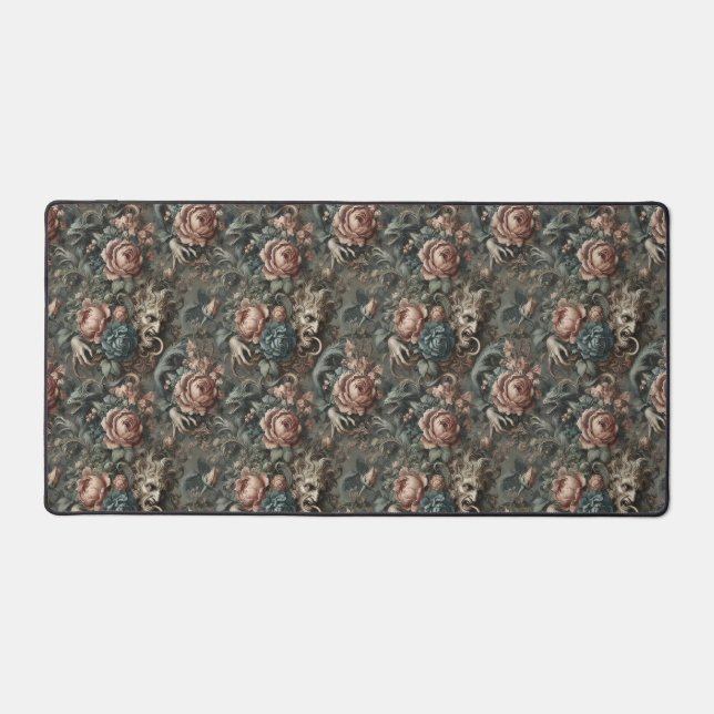 Blood Shadows Ritual - Gothic Viktorianisch Schreibtischunterlage (Vorderseite)