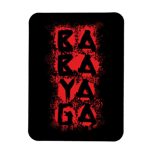 Blood Spritzer Baba Yaga Magnet (Vertikal)
