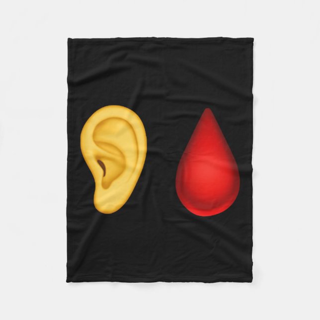 Blood Trump 2024 Fleecedecke (Vorderseite)