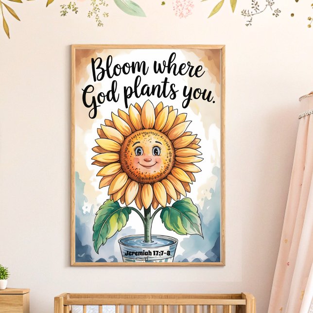 Blood, wo Gott Pflanze Sie Christlich Kinderzimmer Poster (Von Creator hochgeladen)