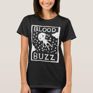 BloodBuzz Ohio - Illustrierte Texte - Invertiert T-Shirt