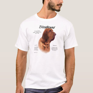 Bloodhound History Design T-Shirt