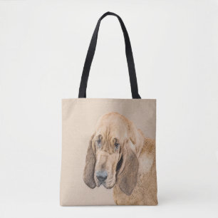Bloodhound-Malerei - Niedliche Original Hunde-Kuns