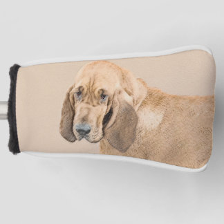 Bloodhound-Malerei - Niedliche Original Hunde-Kuns Golf Headcover