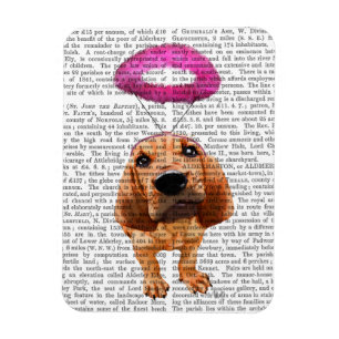 Bloodhound mit Angelic Pink Halo Magnet
