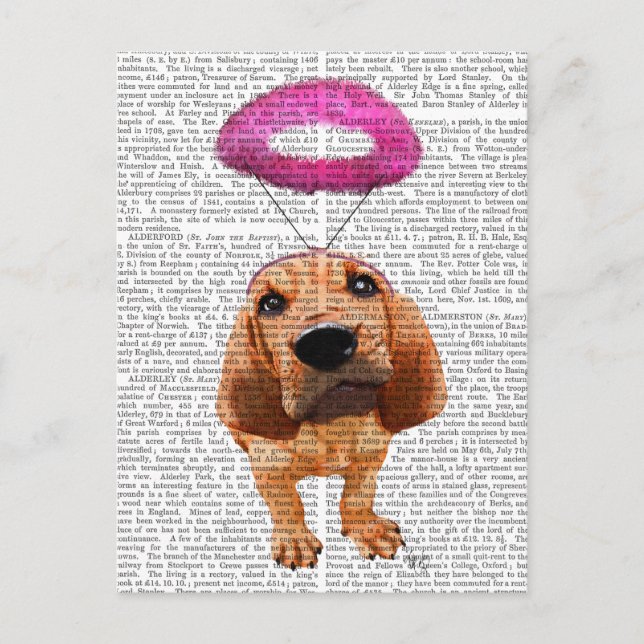 Bloodhound mit Angelic Pink Halo Postkarte (Vorderseite)