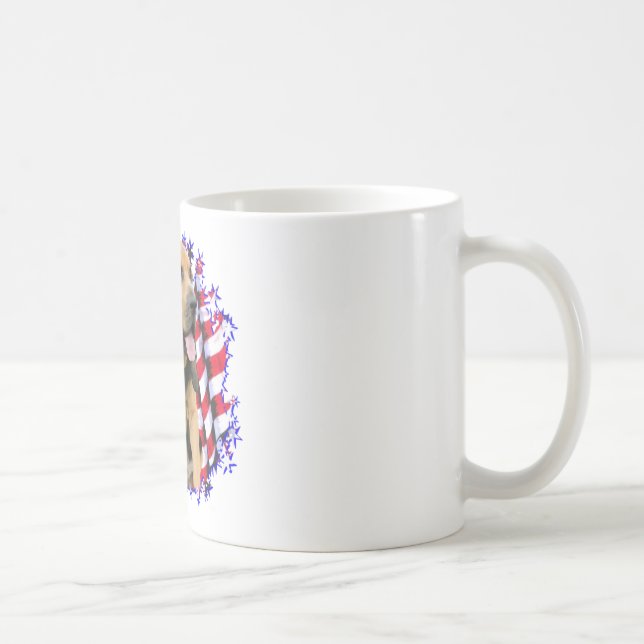 Bloodhound Patriot Tasse (Rechts)