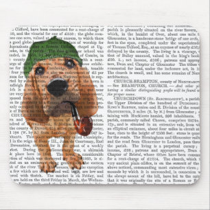 Bloodhound Sherlock Holmes 2 Mousepad