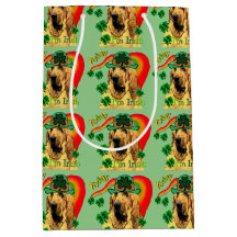 Bloodhound St. Patricks Day