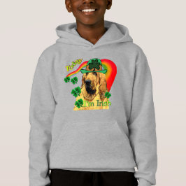 Bloodhound st Patricks Hoodie
