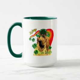 Bloodhound st Patricks Tasse