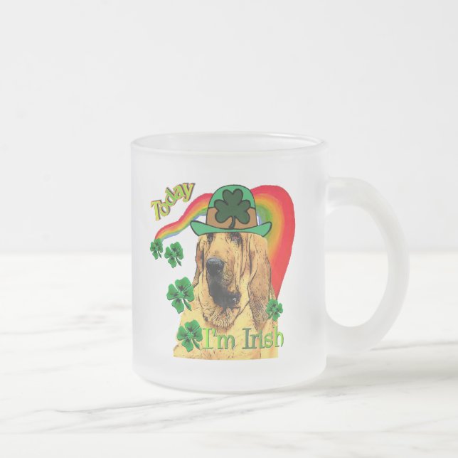 Bloodhound st Patricks Tasse (Rechts)