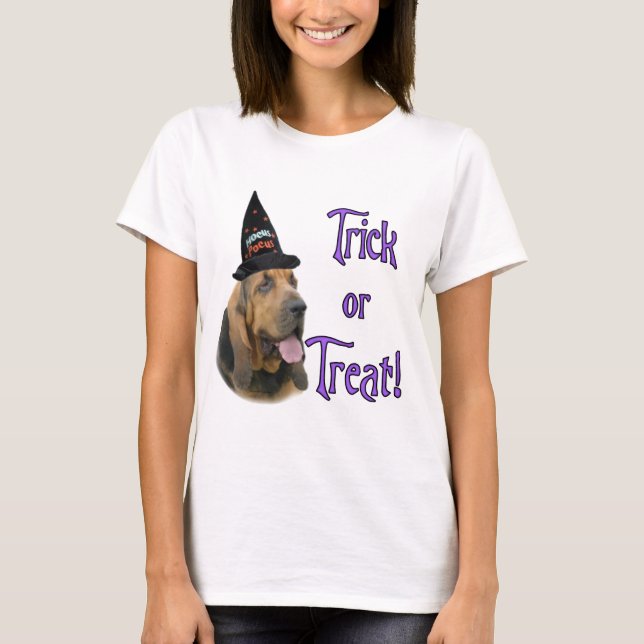 Bloodhound Trick T-Shirt (Vorderseite)