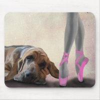 Bloodhound und Balletttänzer