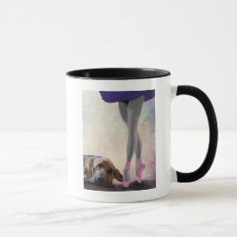 Bloodhound und Balletttänzer Tasse