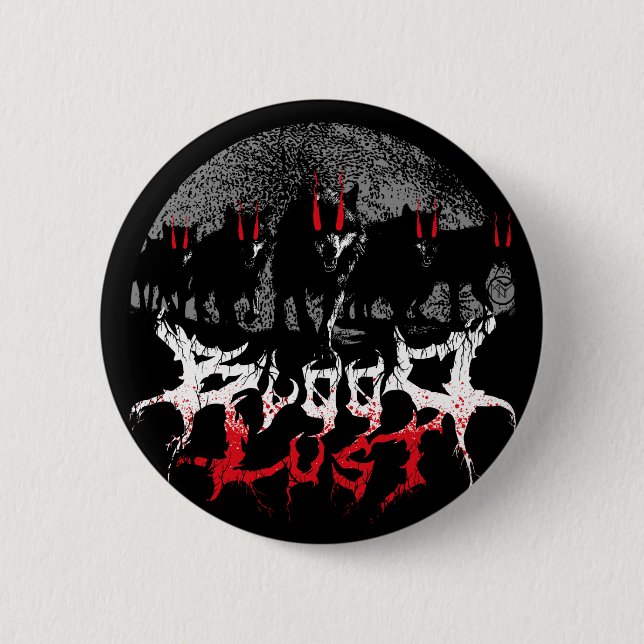 Bloodlust Wolf Pack Button (Vorderseite)
