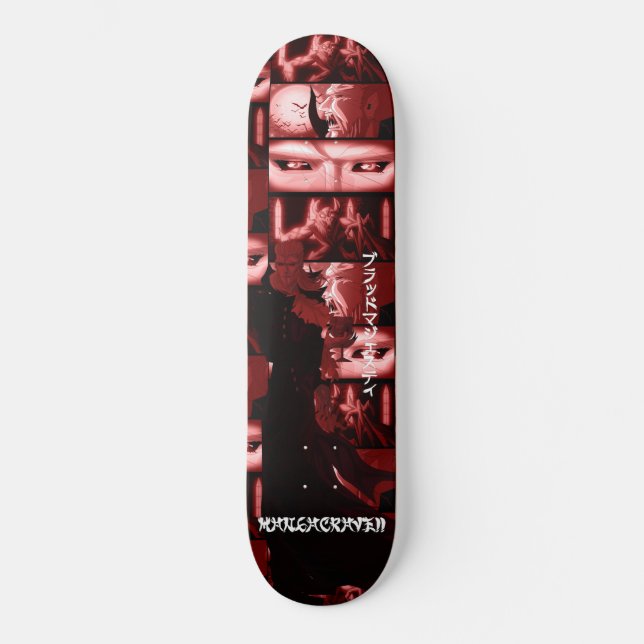 BloodMajesties_LordHaruko_bloodred Skateboard (Vorderseite)