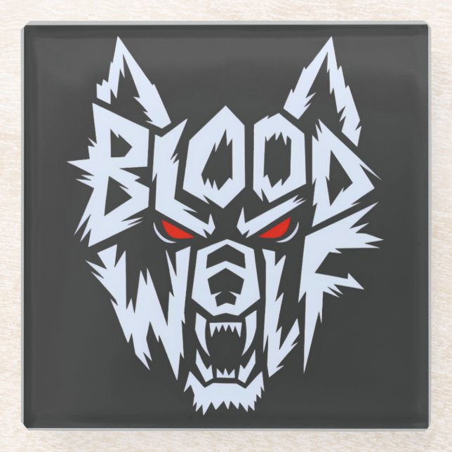 Bloodwolf: Die Alpha Awakens Glasuntersetzer (Vorderseite)