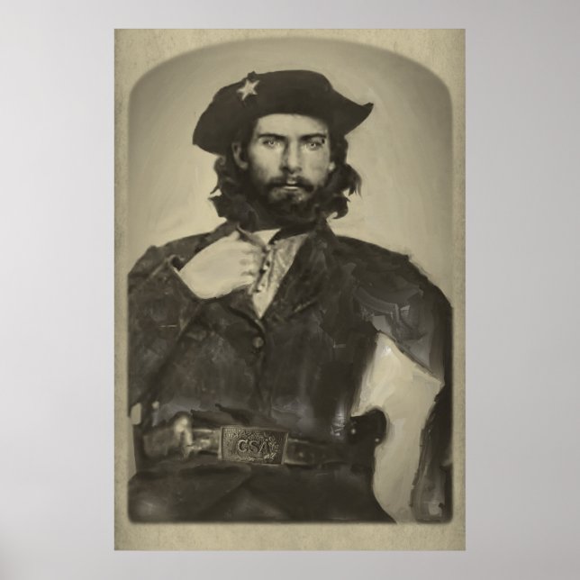 Bloody Bill Anderson - C S A - Ziviler Krieg Poster (Vorne)