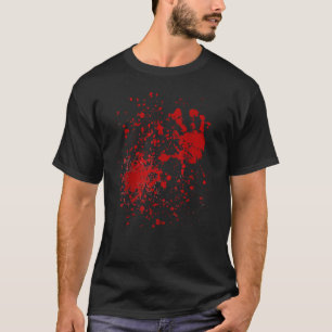 Bloody Blood Zombie Halloween Kostüm Classic T-Sh T-Shirt