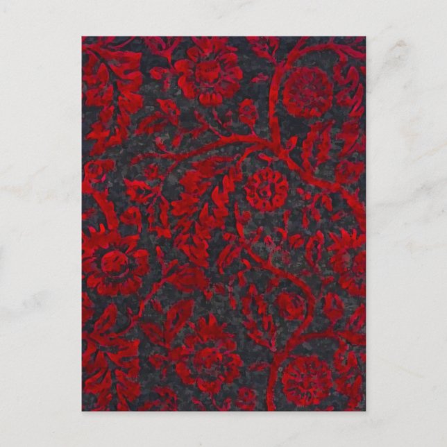 Bloody-Blume ~ Postcard Postkarte (Vorderseite)