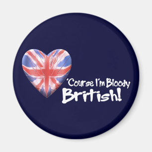 Bloody Briten Magnet