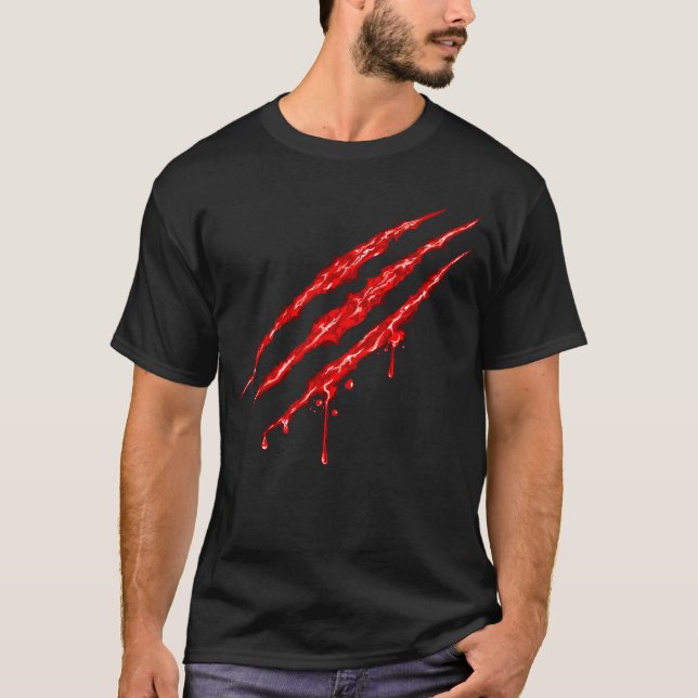 Bloody Claw Marken T-Shirt (Vorderseite)