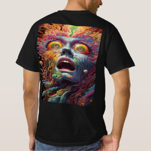 BLOODY Evil the DARK WORLD, BACK DRUCKEN T-Shirt