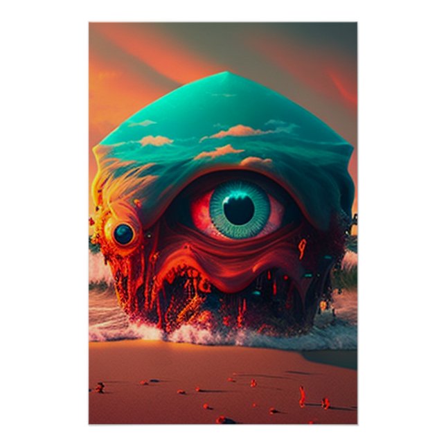 Bloody Eyes Poster (Vorderseite)