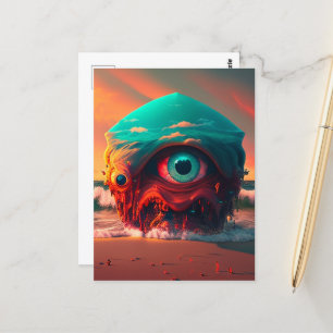 Bloody Eyes Postkarte