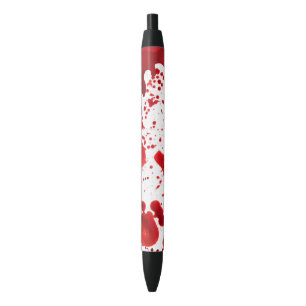 Bloody Halloween Black Ink Pen Kugelschreiber