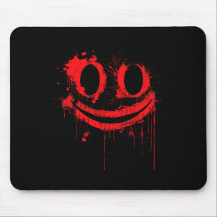 Bloody Halloween Costume I Blood Spritzer Lächeln Mousepad