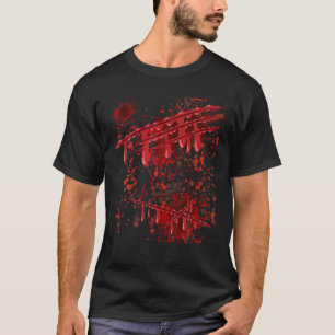Bloody Halloween Costume Matching Paare Blood Me T-Shirt